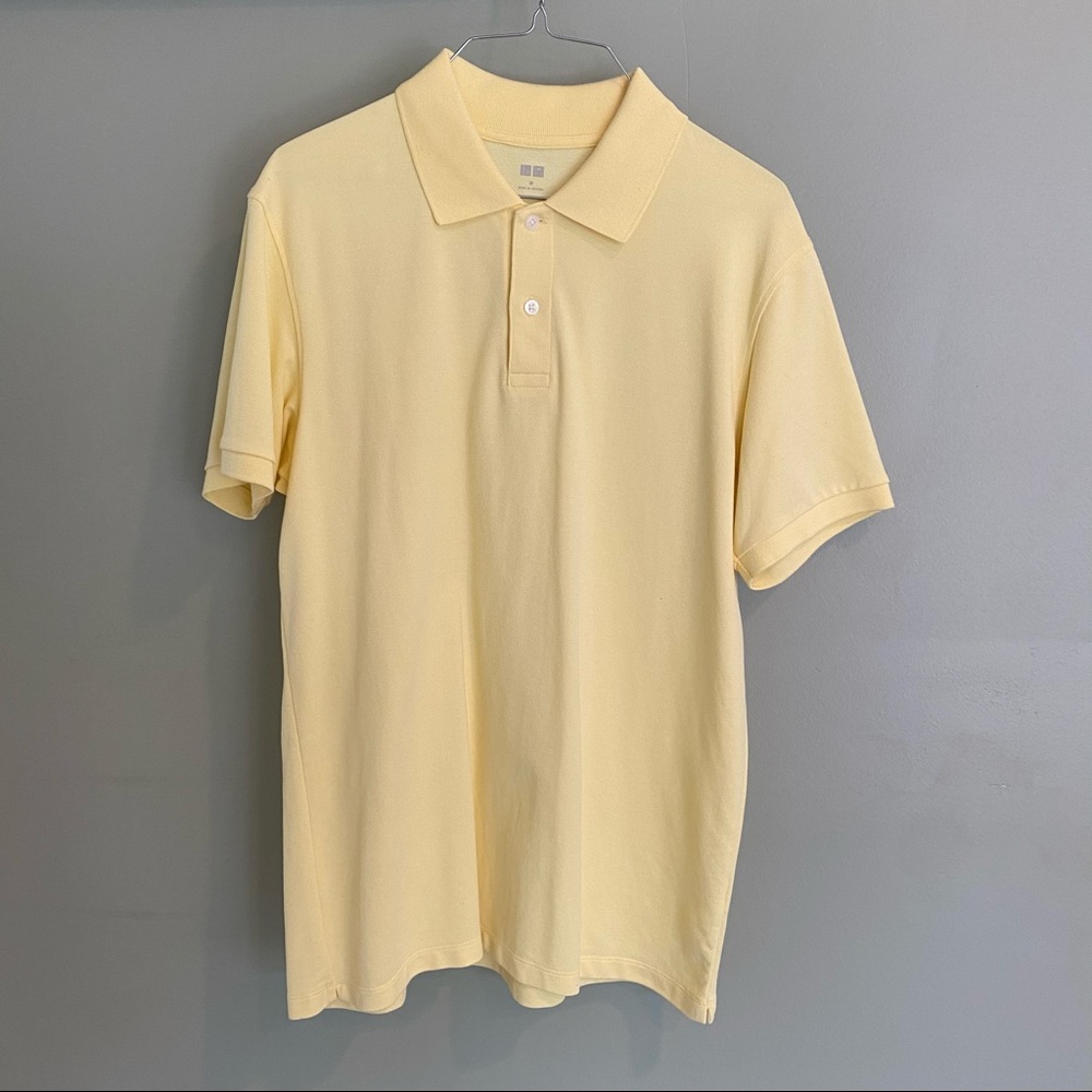 Uniqlo Light yellow Polo